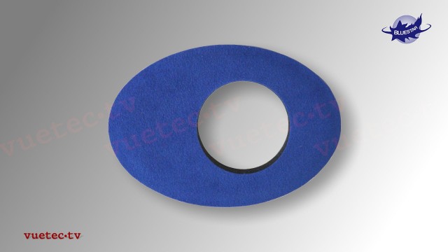 Eyecushion Oval Large - Bluestar Ultrasuede Microfiber - violett